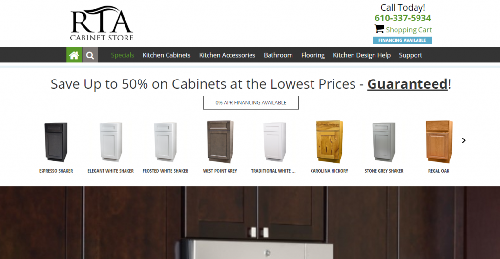 RTA Cab Store options RTA Reviews