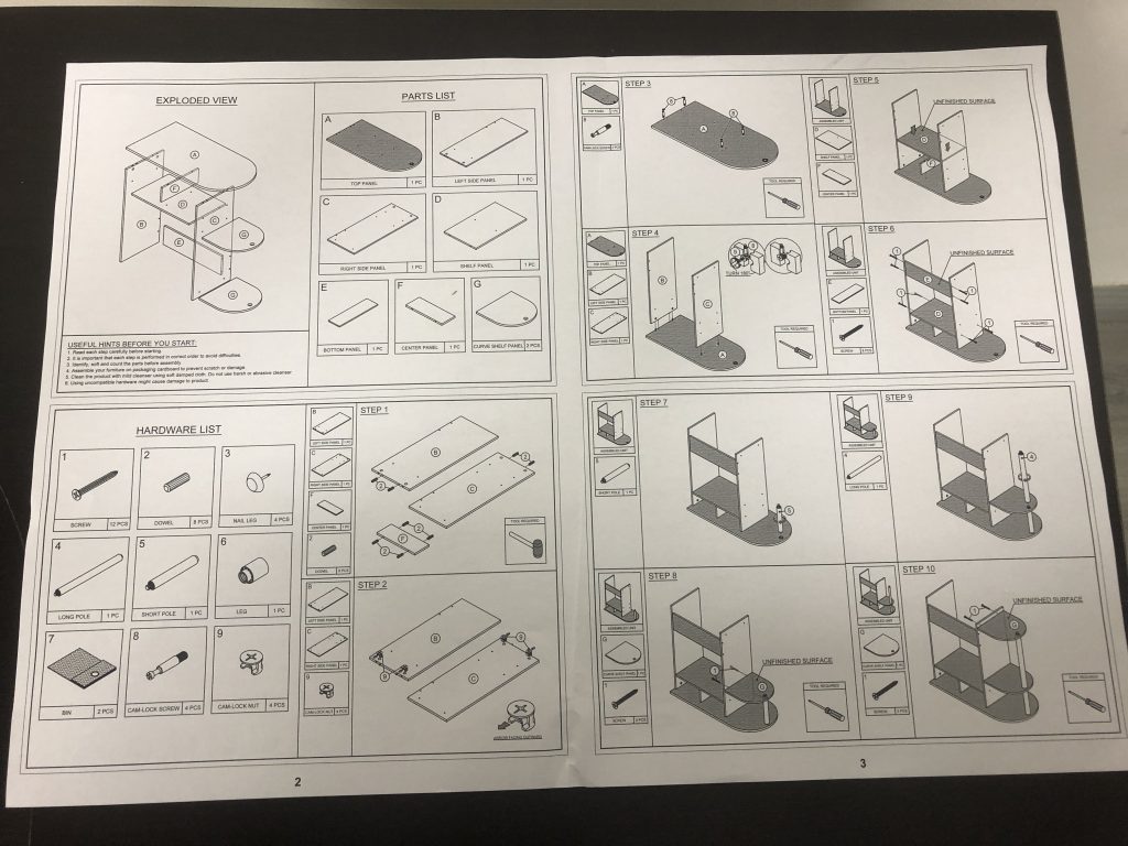 Comparing the Best Student Desks under 50.00 RTA Reviews